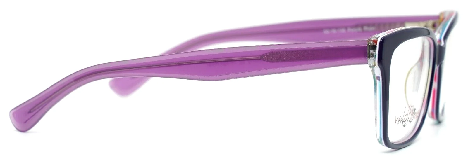 WILDFLOWER Cherry Purple Plum Womens Cat Eye Full Rim Eyeglasses 52-16-135 B:36 4