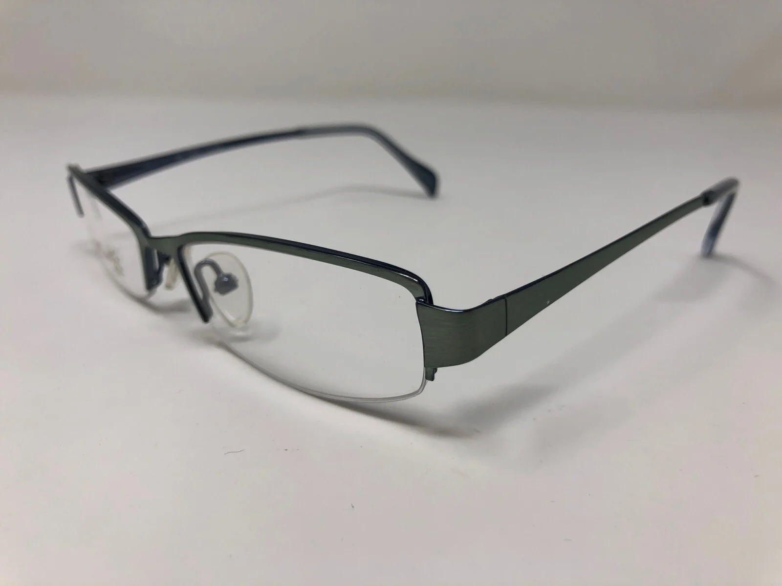 Wildflower Dahlia Blue Eyeglasses Frame 51-16-130 Metal Youth Half Rim LU86 4