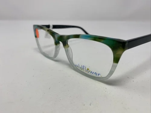 Wildflower Eyewear Powder Puff Green 51-18-135 Full Rim Eyeglasses Frame UC63 2