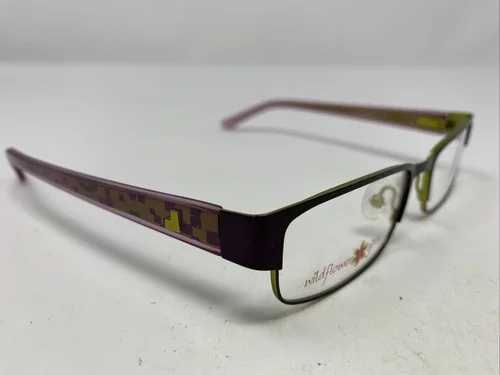 Wildflower Girls Cici Plum Lime 51-16-135 Green/Purple Eyeglasses Frame 3971 3