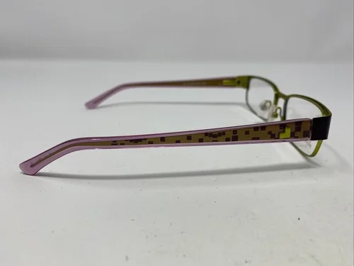 Wildflower Girls Cici Plum Lime 51-16-135 Green/Purple Eyeglasses Frame 3971 4