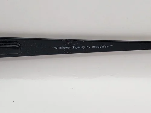 WildFlower TigerLily Eyeglass Frames 53-17-135 Black Eyeglasses 4