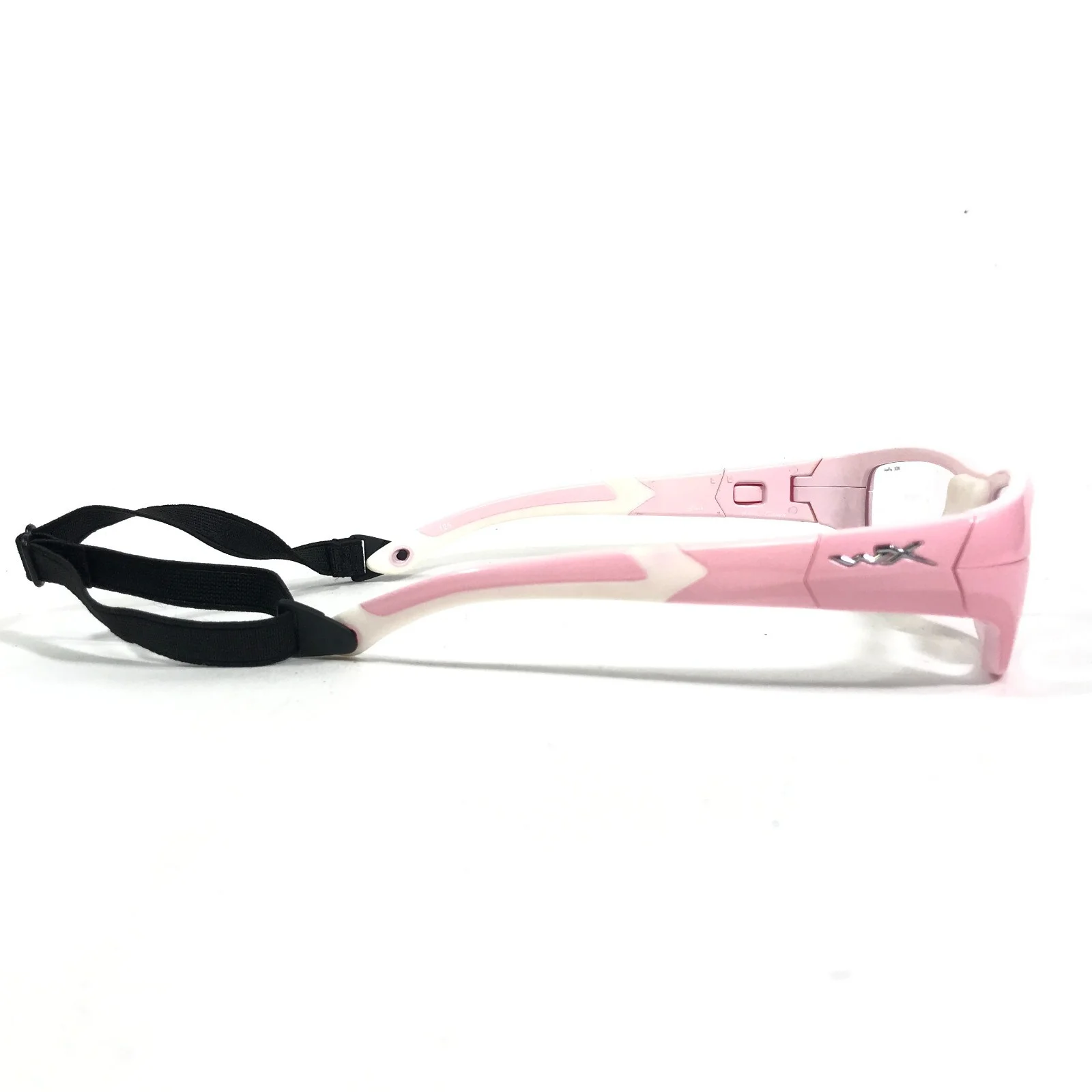 Wiley X Kids Safety Eyeglasses Frames Flash 1412 White Pink Sports 48-17-125 3