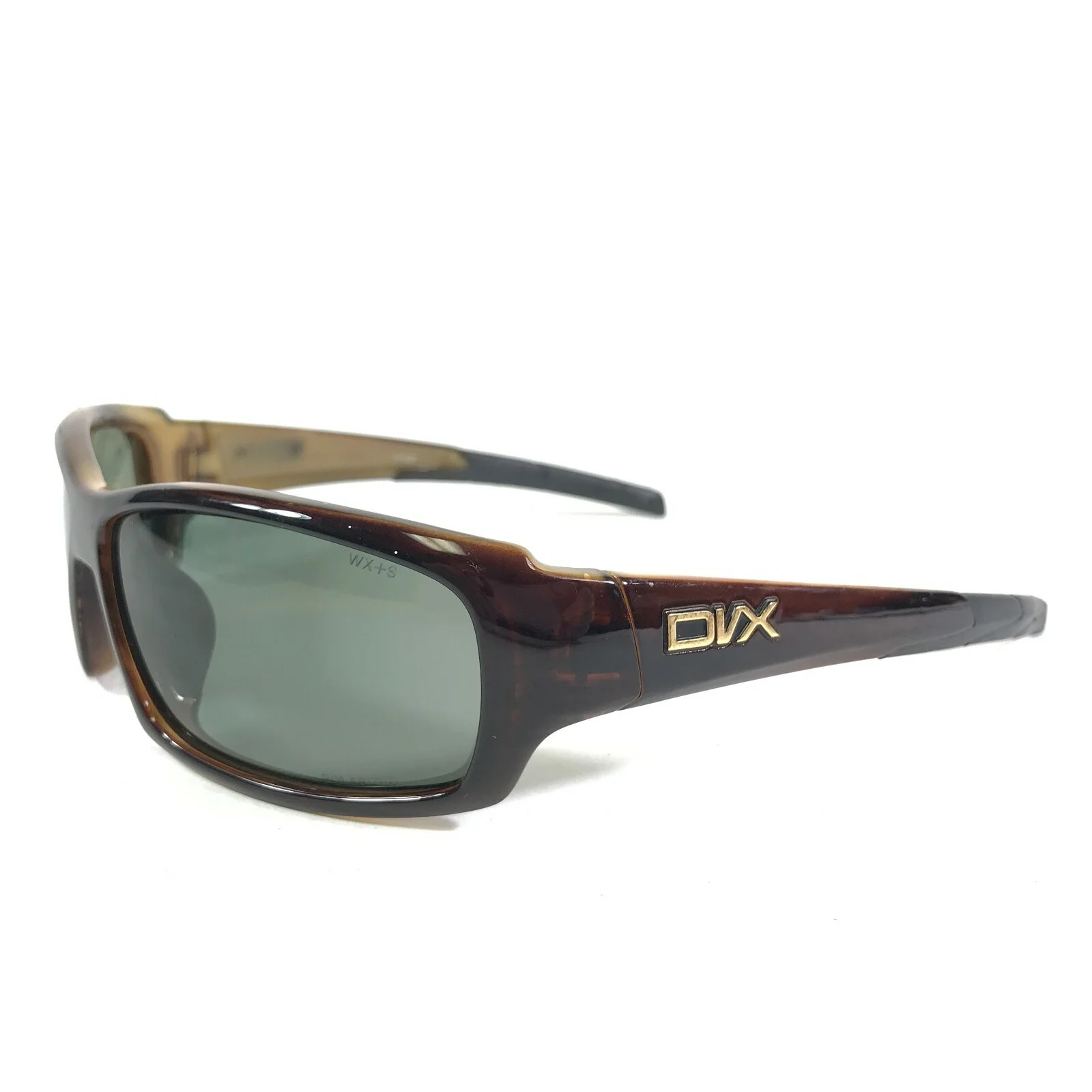 Wiley X Oculus 1112 Z Safety Sunglasses Frames Brown Square Wrap 63-15-120