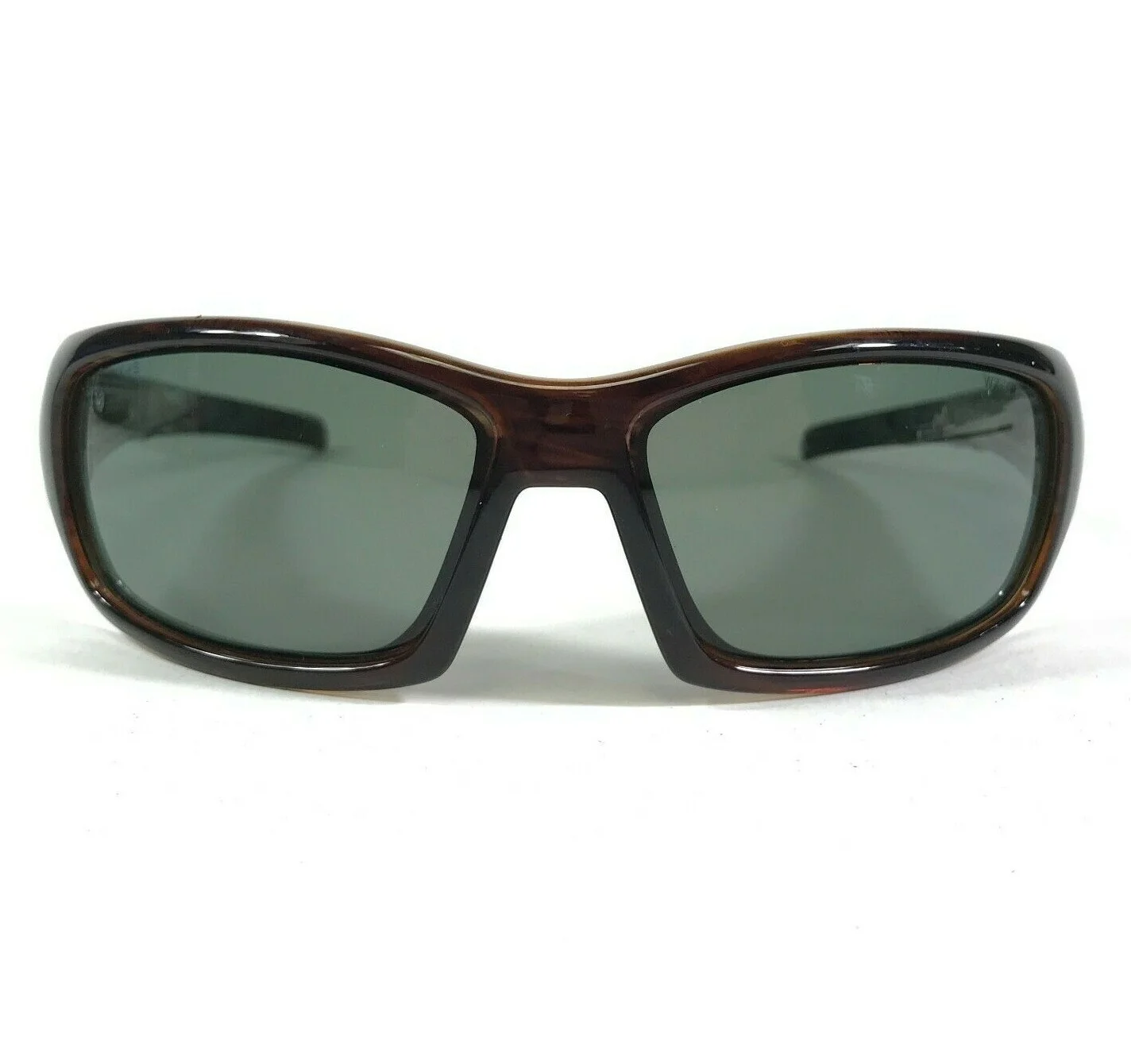 Wiley X Oculus 1112 Z Safety Sunglasses Frames Brown Square Wrap 63-15-120 2