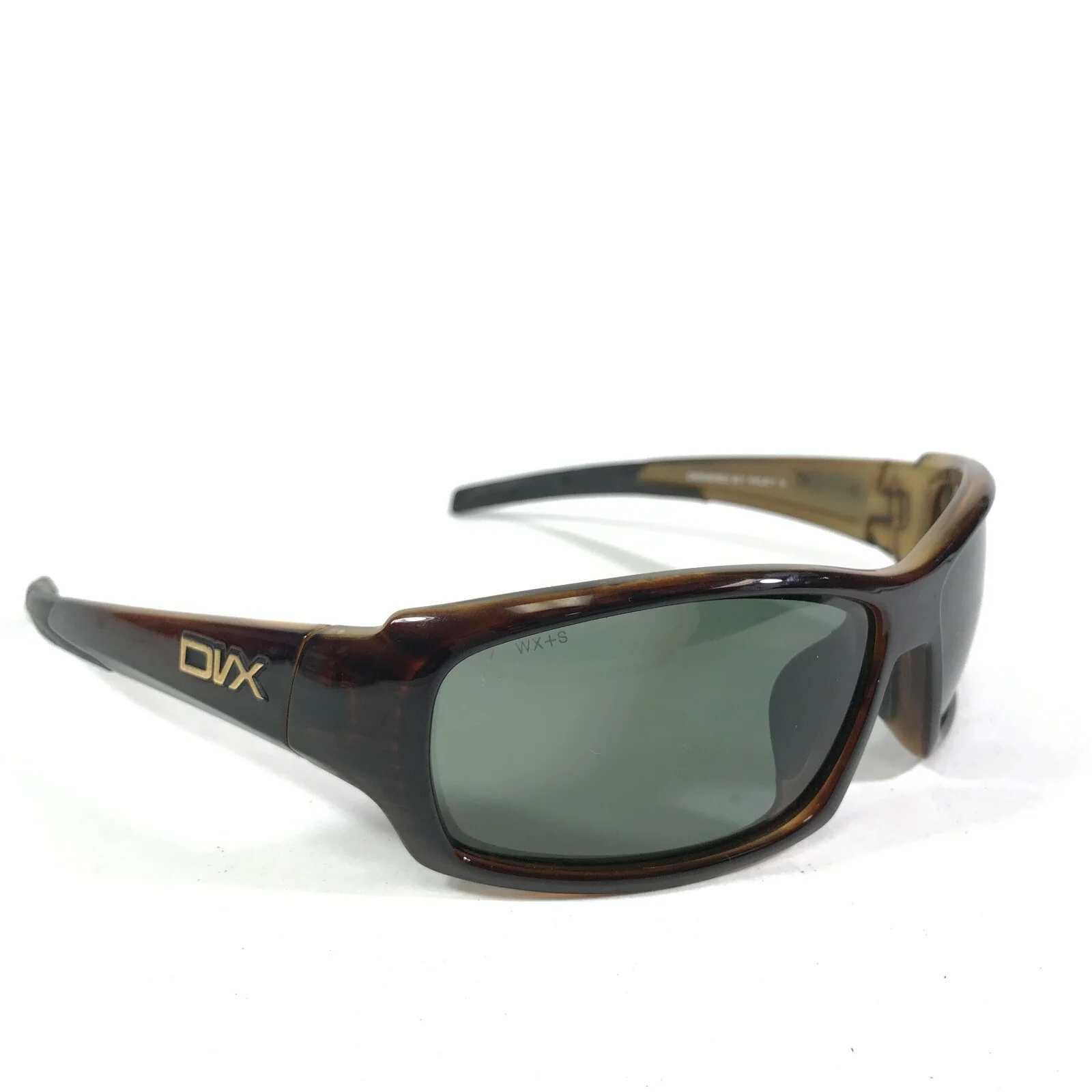 Wiley X Oculus 1112 Z Safety Sunglasses Frames Brown Square Wrap 63-15-120 3