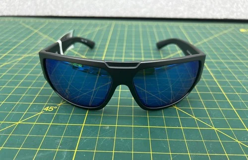 Wiley X Vallus Sunglasses ACVLS09 Matte Graphite | Polarized Blue Mirror Lens 3