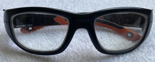 Wiley X WX Victory ASTM Safety Eyeglasses Frame Matte Black Dragon Sonic Gold