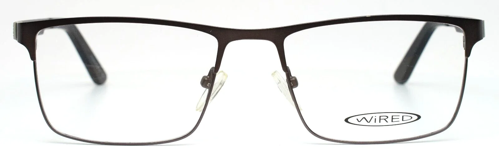 WIRED by AVALON 6050 Matte Gunmetal Mens Square Full Rim Eyeglasses 52-17-142 2