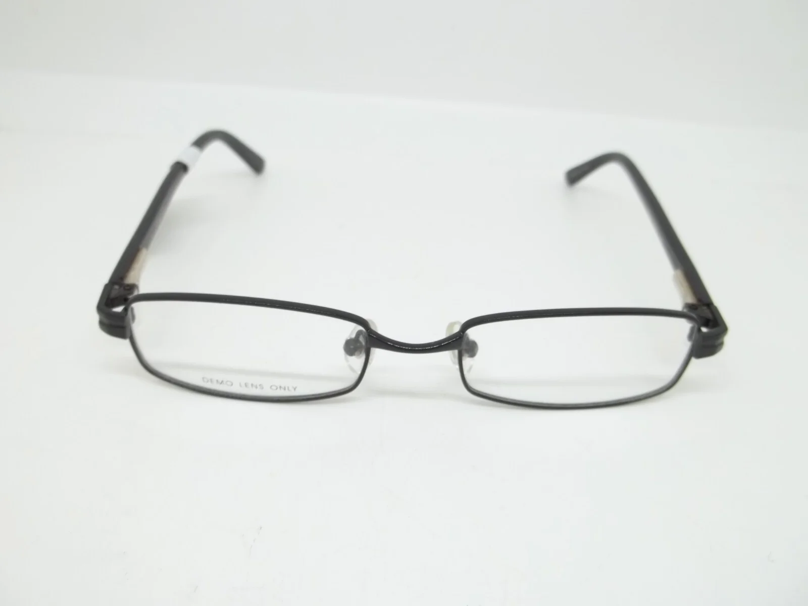 WM--FM11459A Boys Youth Eyeglass Frames Black Full Rim Metal 47-17-130 NWT!