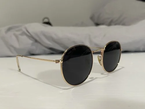 WMP Eyeglasses Aviator Rose Gold Unisex New No tag