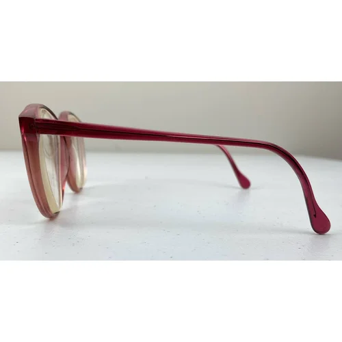 Women Carl Zeiss MZ201 54-18-140 pink round plastic eyeglasses frames 3