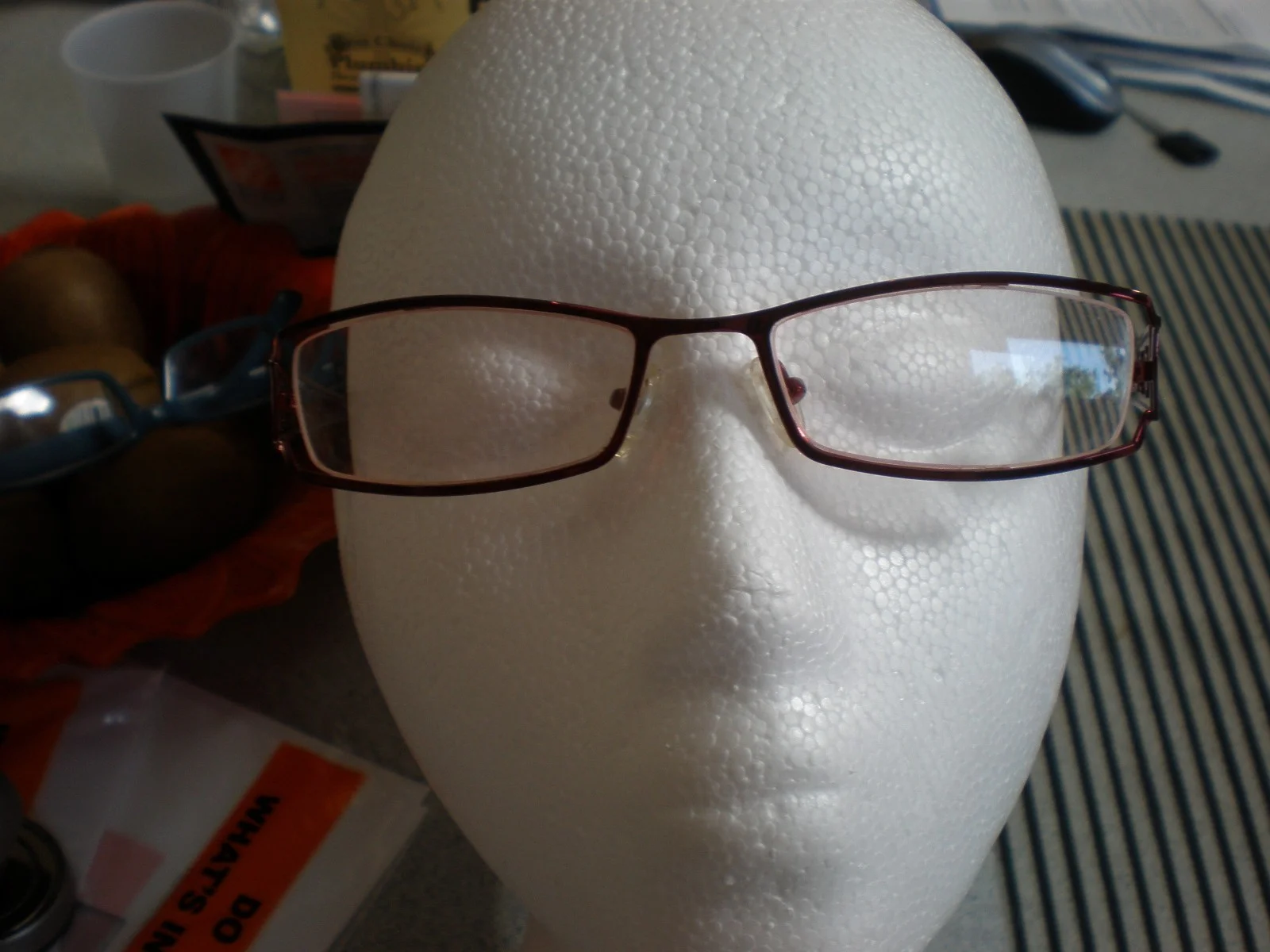 Women GARNET COLOR Eyeglass Frames VINTAGE LADY FLEXIBLE HINGE FILIGREE PRETTY