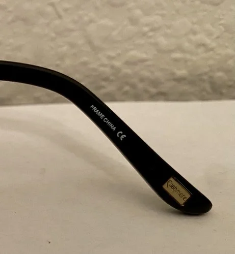 Women’s Cashmere 473 Black Eyeglasses Frames 135 mm Cute Lightweight 4