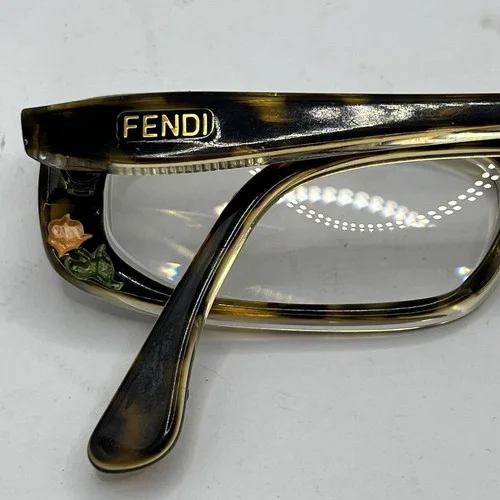 Women’s Eyeglasses - Designer Frames Only - Vogue Gold Oval GEP 135 GOOD!