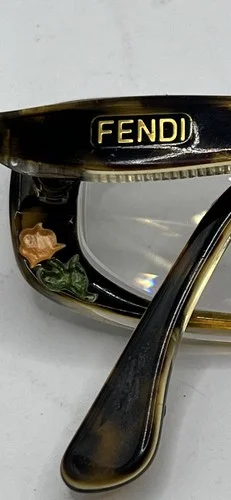 Women’s Eyeglasses - Designer Frames Only - Vogue Gold Oval GEP 135 GOOD! 2
