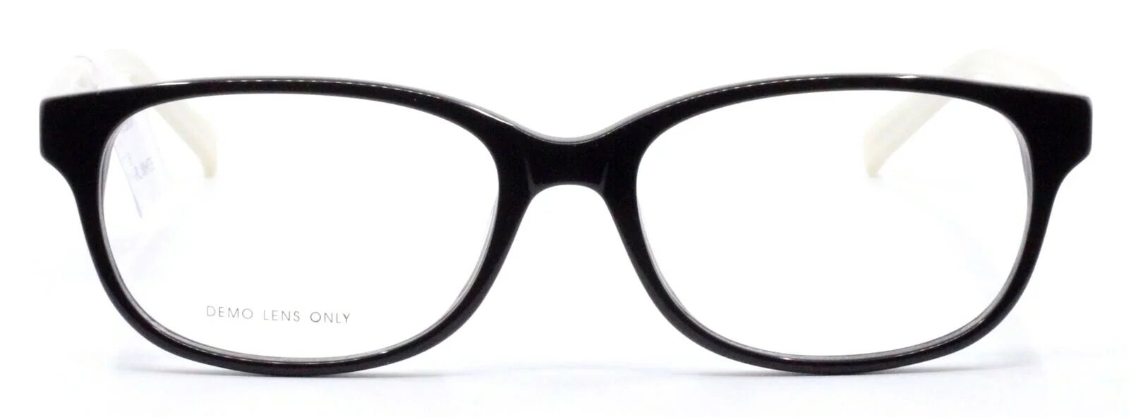 Womens FM14115 Black Pearl White Oval Full Rim Eyeglasses Frames 54-17-140 3
