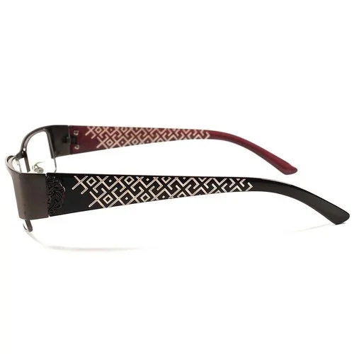Womens Gunmetal Contemporary Stylish Upscale Rectangle Clear Lens Eye Glasses 3