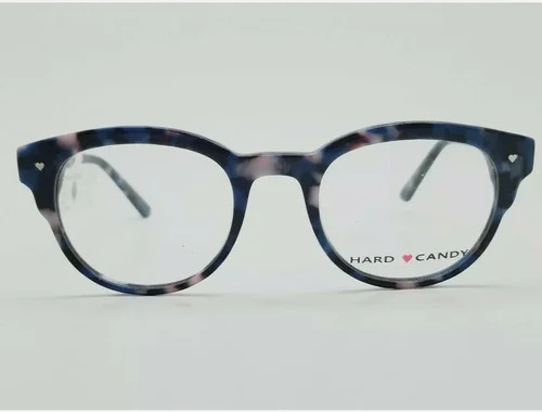 Womens Hard Candy HC26 Optical Eyeglass Frames 48-21-140 Cat Eye Blue Tortoise 2