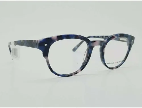 Womens Hard Candy HC26 Optical Eyeglass Frames 48-21-140 Cat Eye Blue Tortoise 3