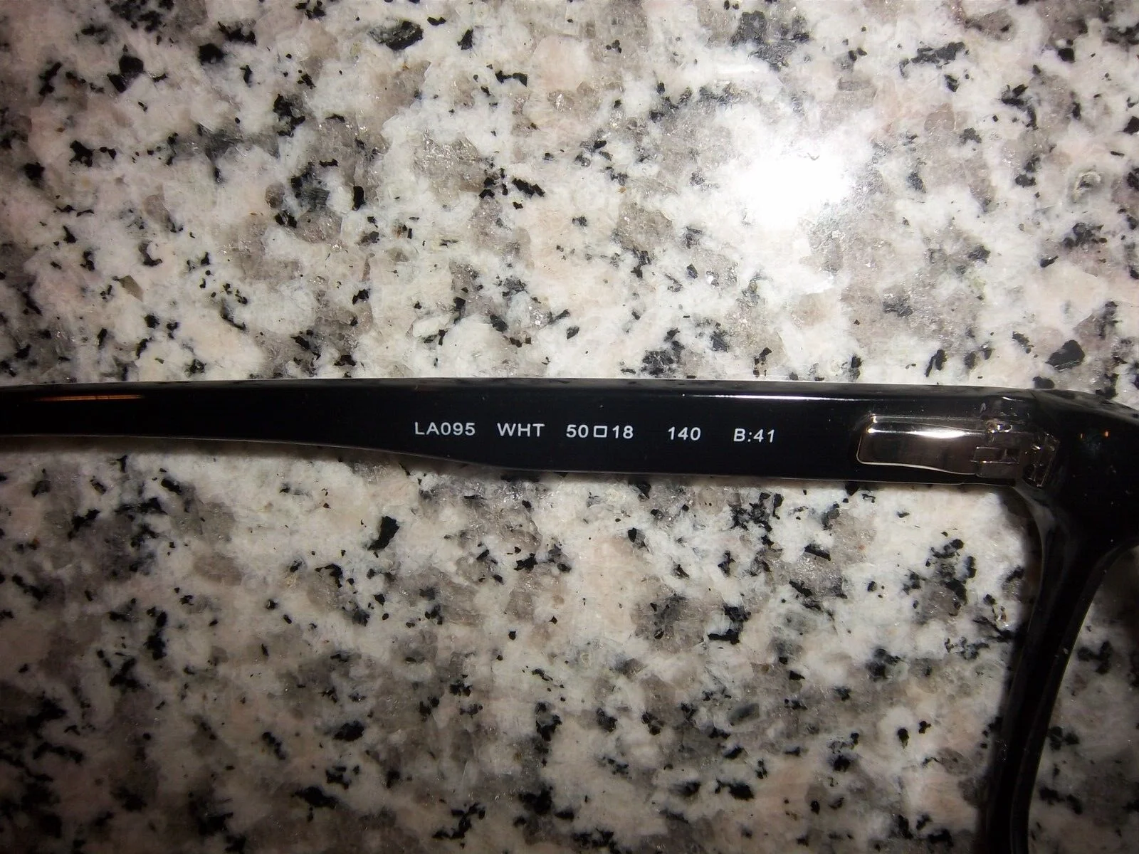 WOMENS L.A.M.B. BLACK/WHITE EYEGLASS FRAMES - NEW 4