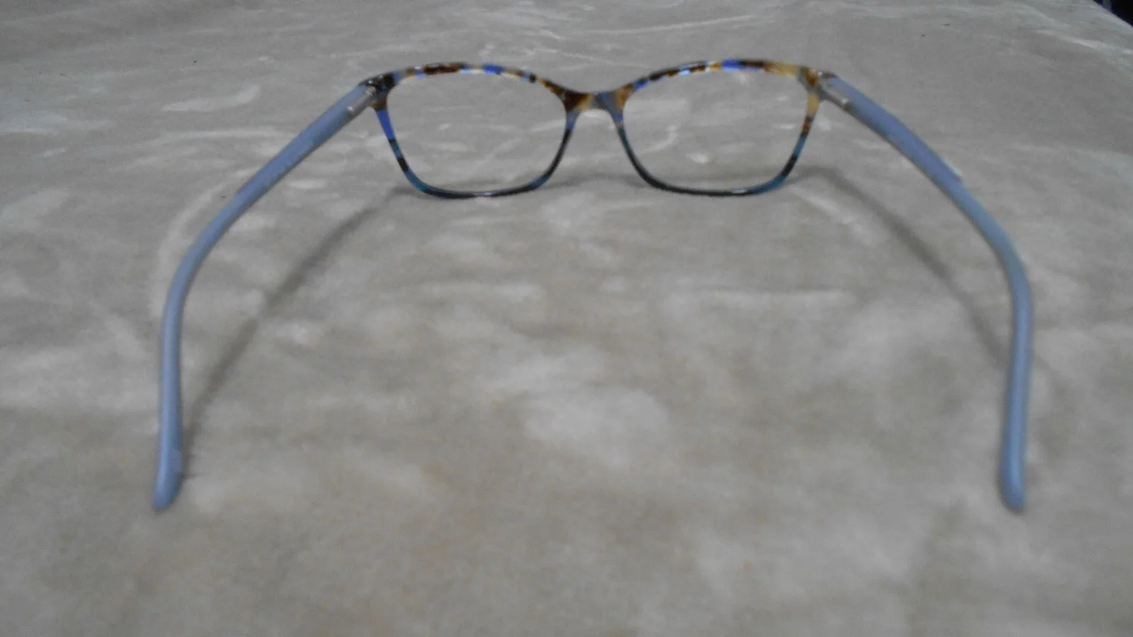 WOMENS MARIE CLAIRE BLUE TORT EYEGLASS FRAME 4