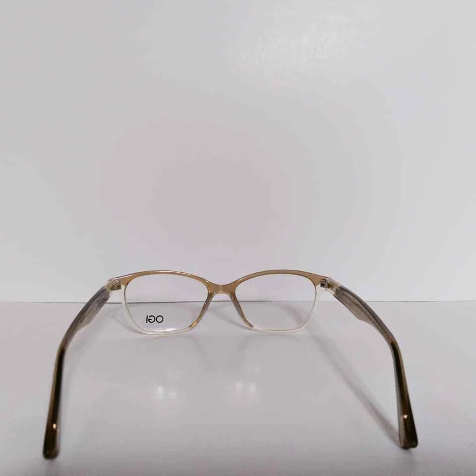Womens OGI HerItage Optical Designer Cat Eyeglasses Frames Gold 50-16-140 4