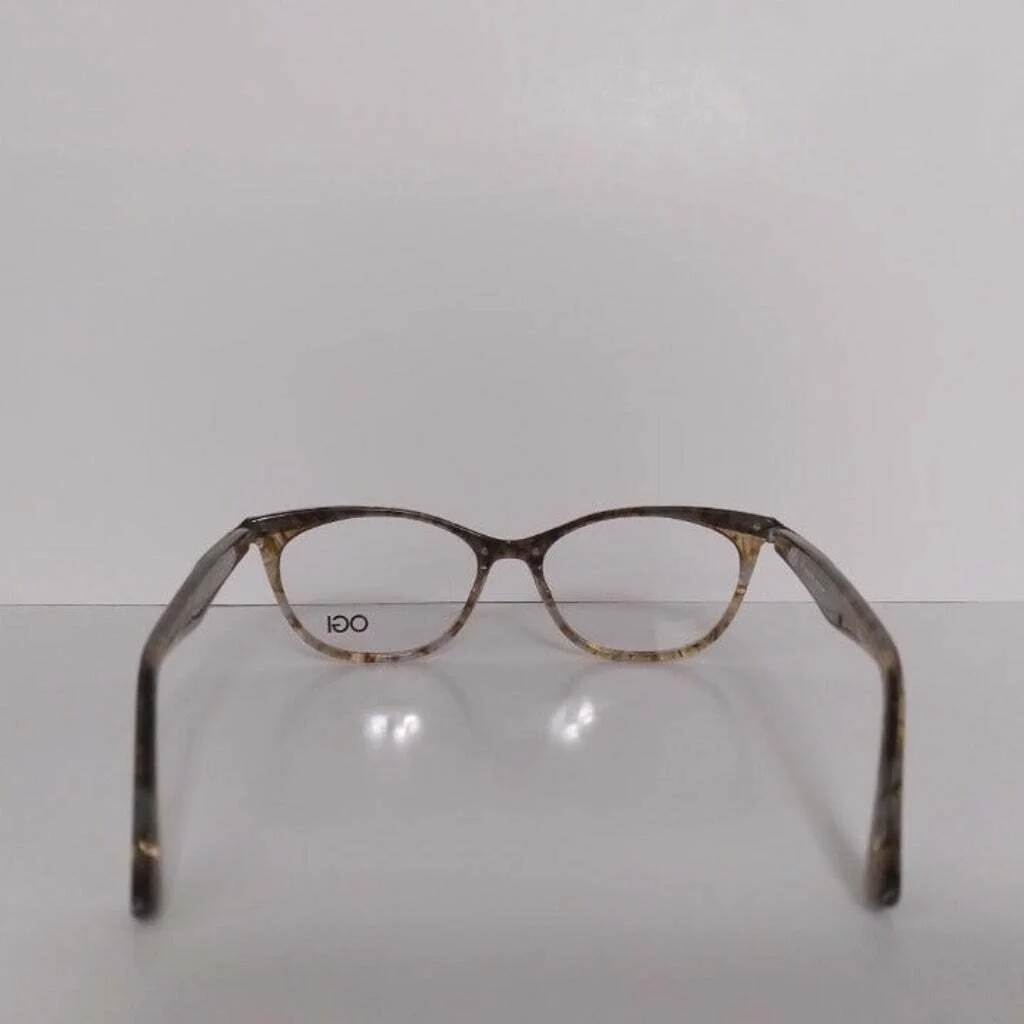 Womens OGI Optical Designer Cat Eyeglasses Frames And Case 53-17-140 Emerald 4