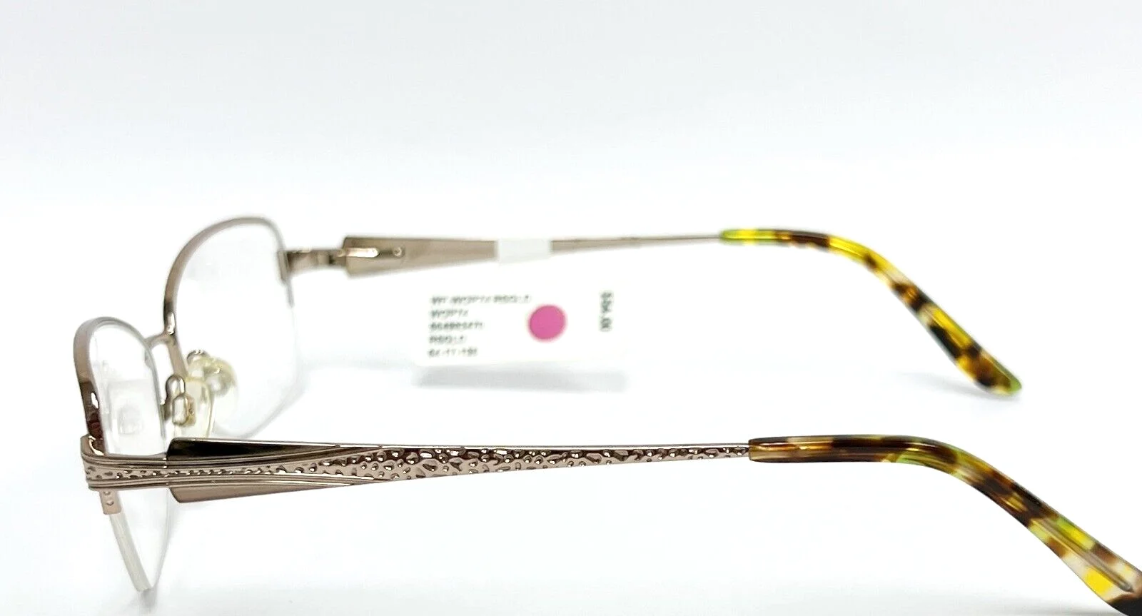 Women’s Rose Gold WOP74 Eyeglasses Frames 54-17-135 NEW 4