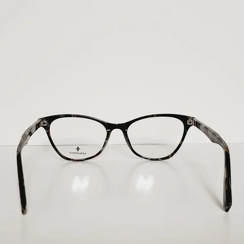 Womens Seraphin Tamarac Cat Eyeglasses Frames And Case 53-14-140 Green Plumage 4