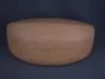 wood grain faux bois hard clamshell eyeglass sunglasses case holder BIG huge XXL