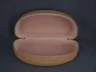 wood grain faux bois hard clamshell eyeglass sunglasses case holder BIG huge XXL 2