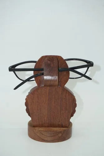 Wood Handcarved Animal Glasses Stand Sunglass Holder Display Desktop Eyeglassed 4