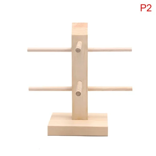 Wood Sunglasses Eyeglass Rack Glasses Display Stand Holder Organizer Tray Frame- 3