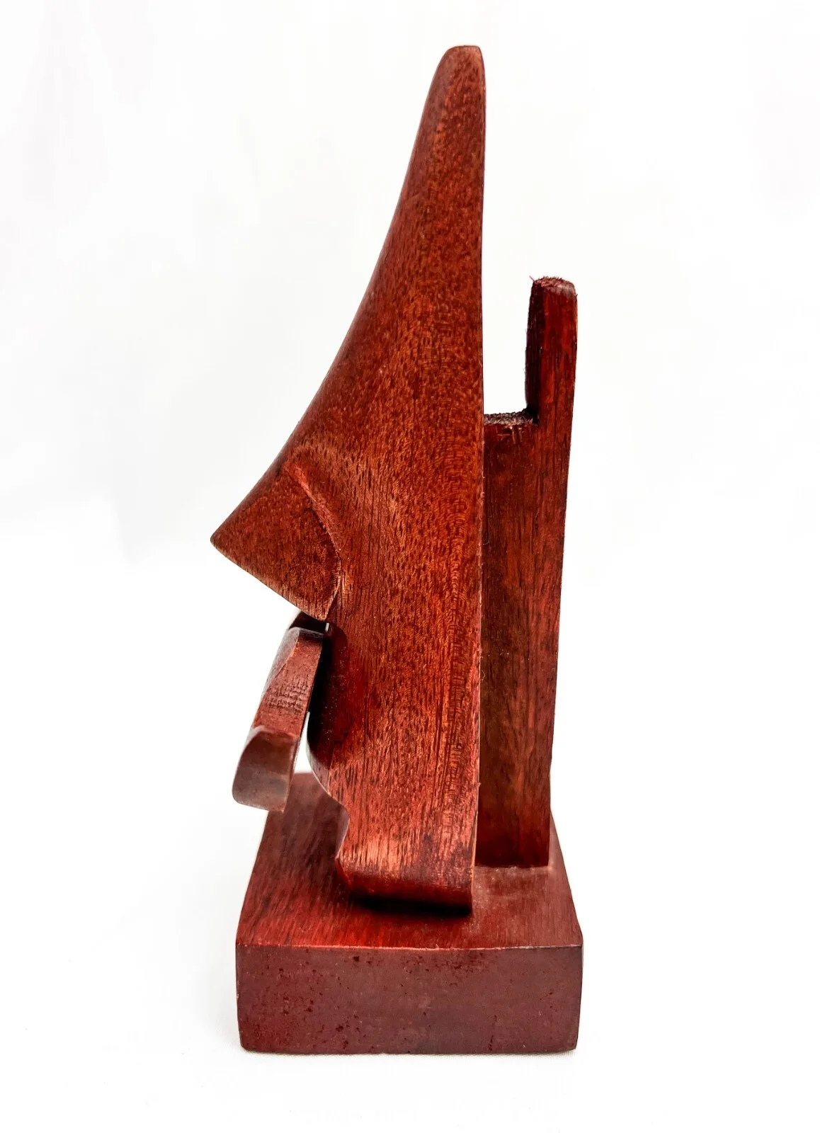 Wooden Eyeglasses Spectacle Holder, Nose Shaped Stand Mustache - FREE SHIPPING 3
