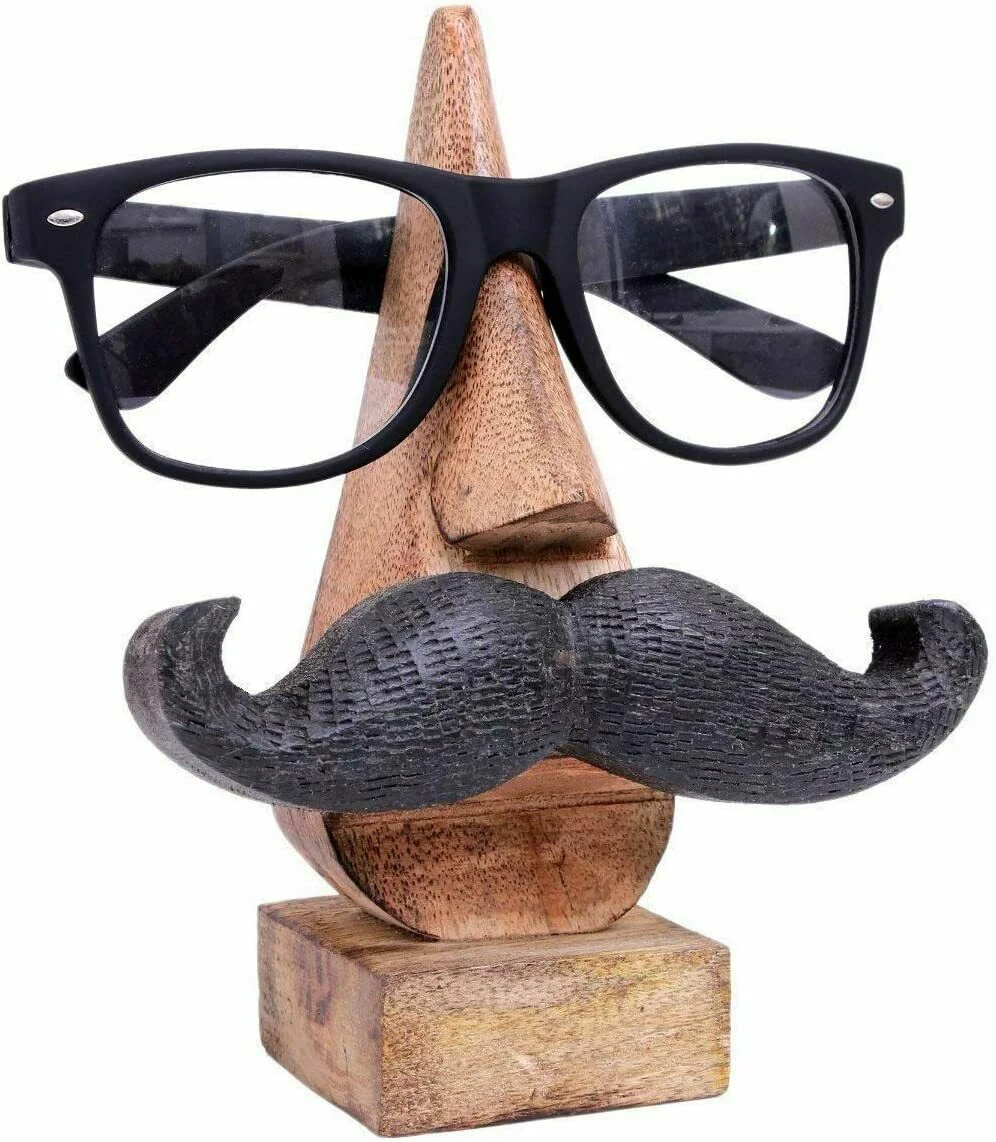 Wooden Handcrafted Eyeglass Spectacle Holder for Display Home Decor Accessories 2