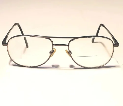Woolrich 7766 Mens Aviator Eyeglass Frames Brown Wire Rim 54/16/145 Glasses EUC 2