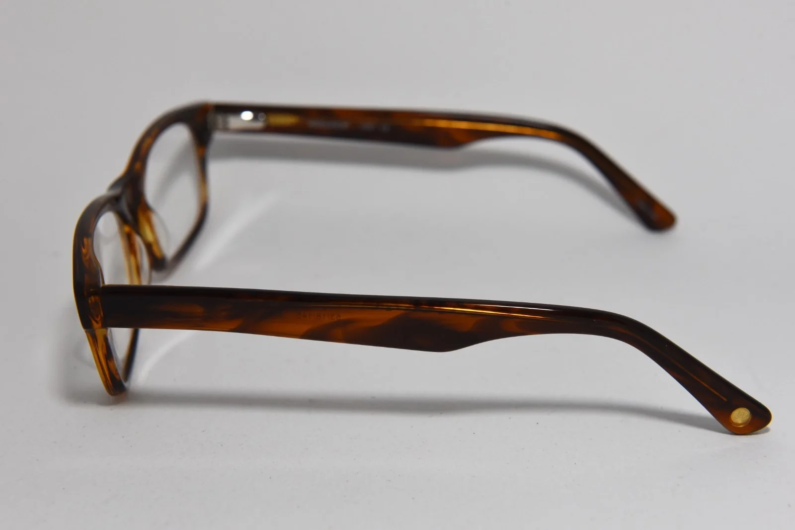 WOOLRICH 7857 RECTANGULAR ACETATE EYEGLASS FRAMES BROWN 53-18-145 NEW* 3