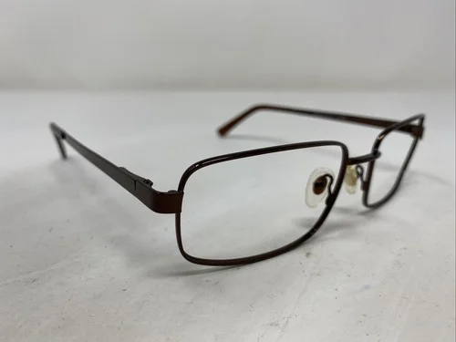 Woolrich W7966 DARK COFFEE 55-17-140 Brown Metal Full Rim Eyeglasses Frame &T73 3