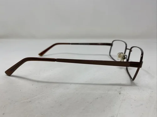Woolrich W7966 DARK COFFEE 55-17-140 Brown Metal Full Rim Eyeglasses Frame &T73 4