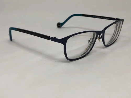 WOOW “GOOD JOB 1” Eyeglasses Frame Italy Col933 49-16-137 Dark Blue Matte ZK64 4
