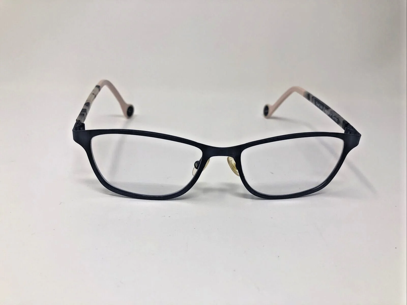 WOOW ITALY EYEGLASSES FRAME GOOD JOB 1 49-16-137 PINK GRAY COL 9618 3871 1