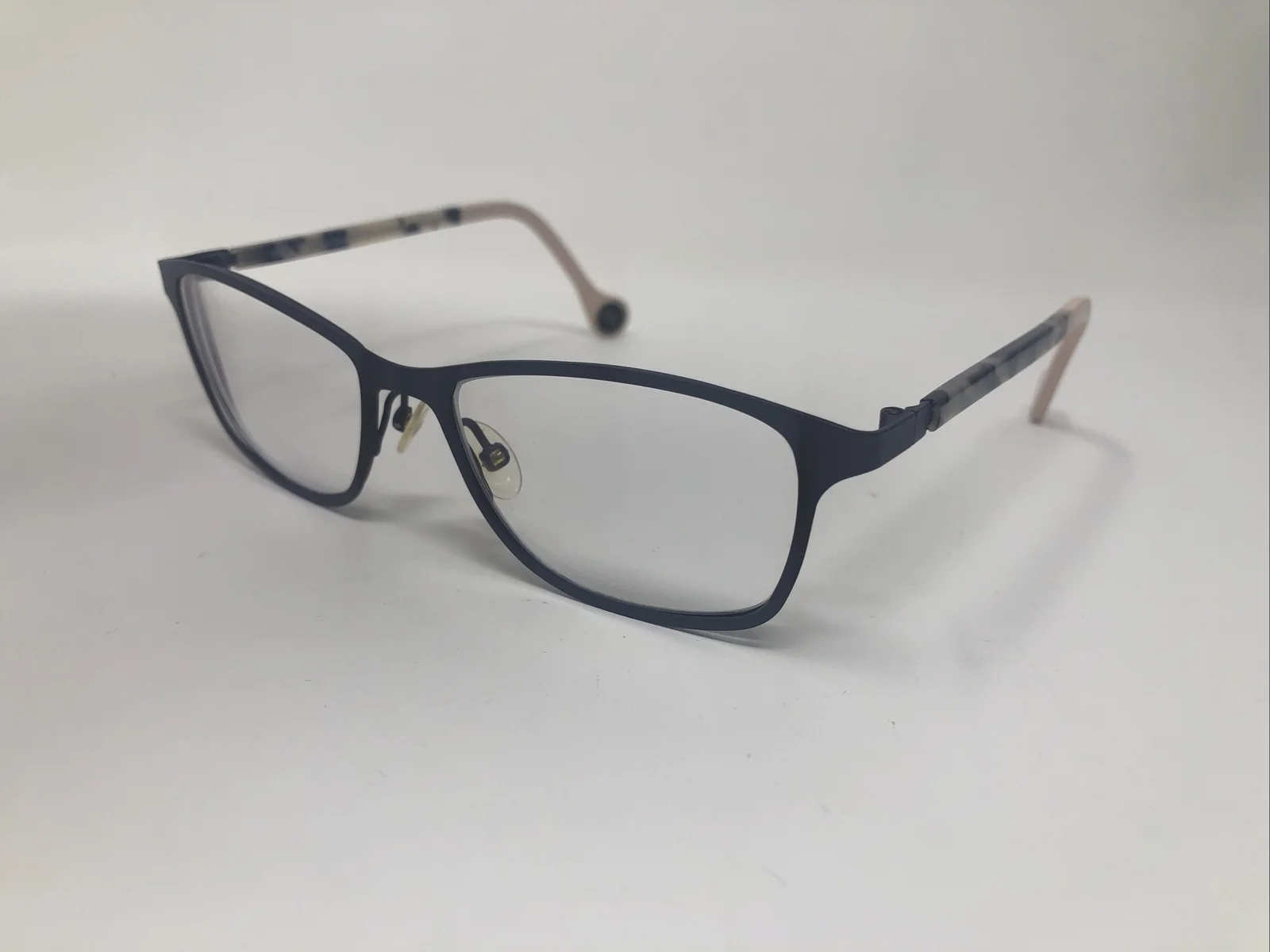 WOOW ITALY EYEGLASSES FRAME GOOD JOB 1 49-16-137 PINK GRAY COL 9618 3871 3