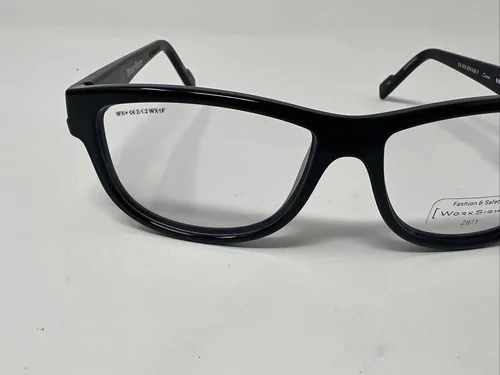 Work Sight WSMAR02 55/15 WX Z87-2 black eyeglass frames *41 4