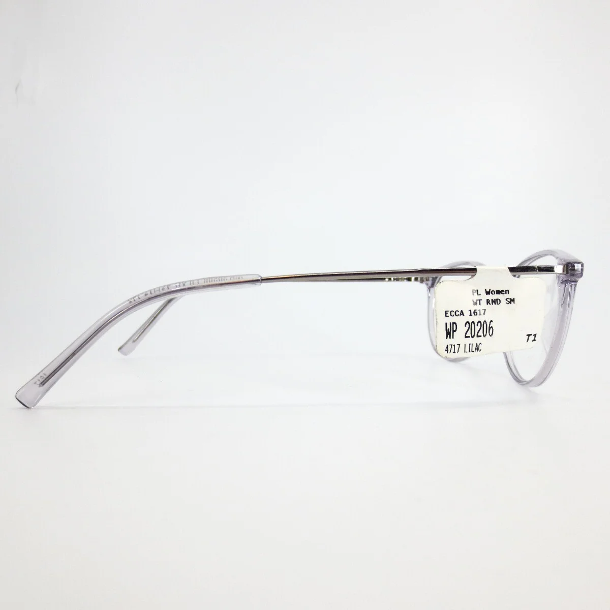 WP 20206 LILAC Eyeglasses Round Full Rim Frames 47-19-140 3