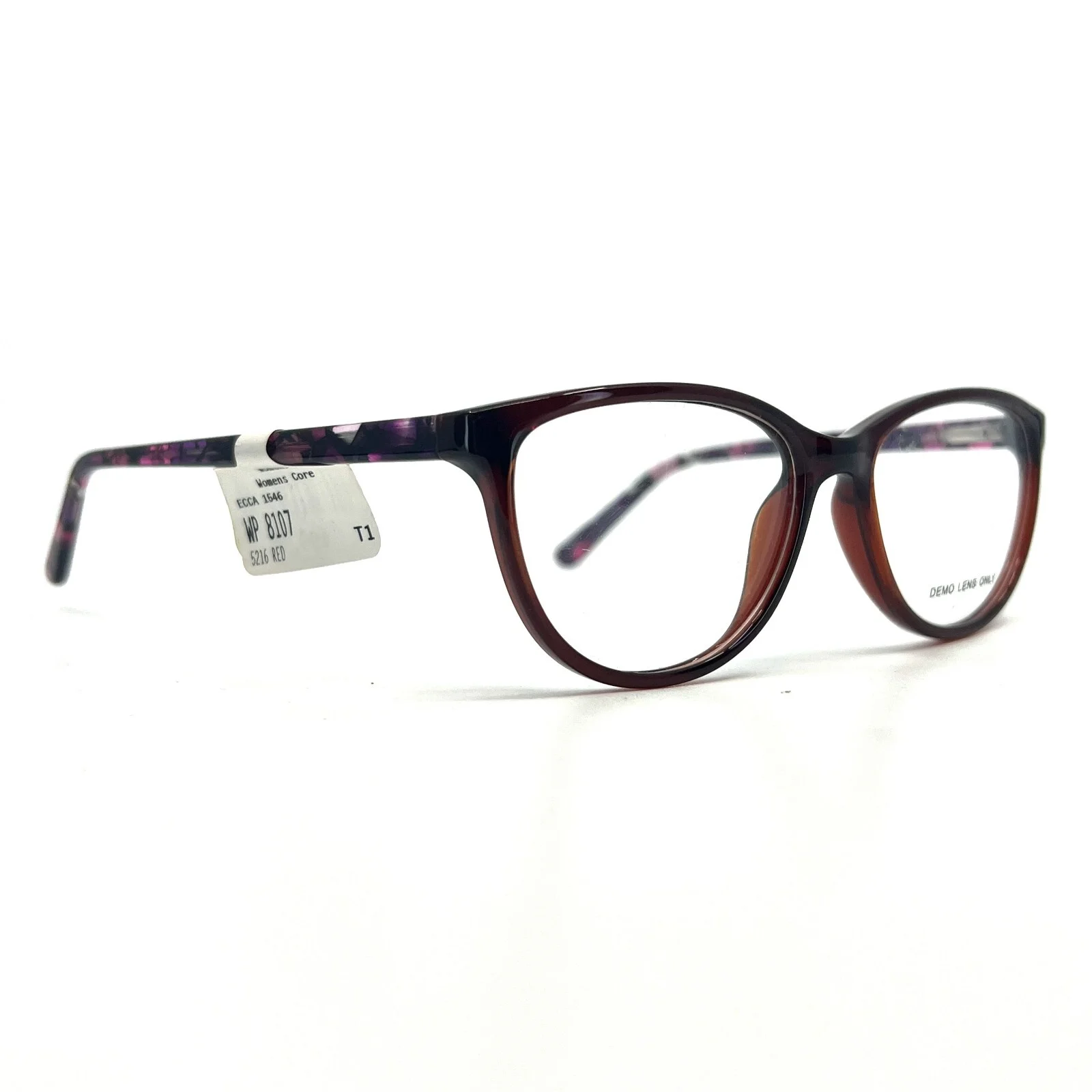 WP 8107 RD Purple Round Eyeglasses Frames 52[]16 140 mm 3