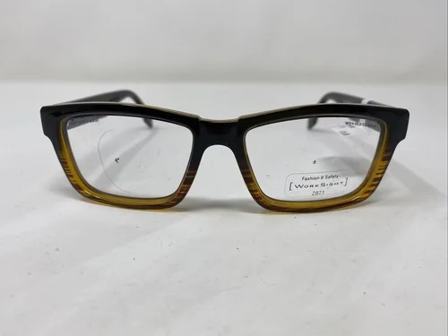 WX Contour WSCON05 EN166 54-17-140 Black/Brown Full Rim Eyeglasses Frame BI23