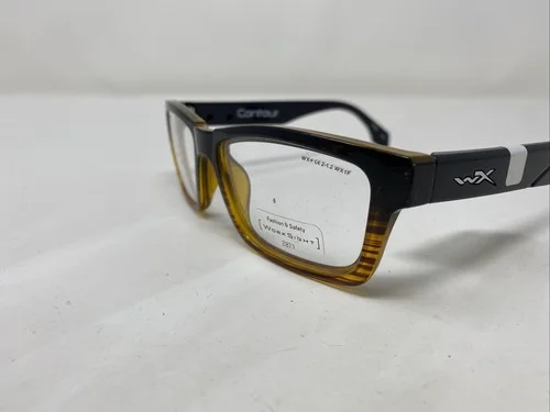 WX Contour WSCON05 EN166 54-17-140 Black/Brown Full Rim Eyeglasses Frame BI23 2