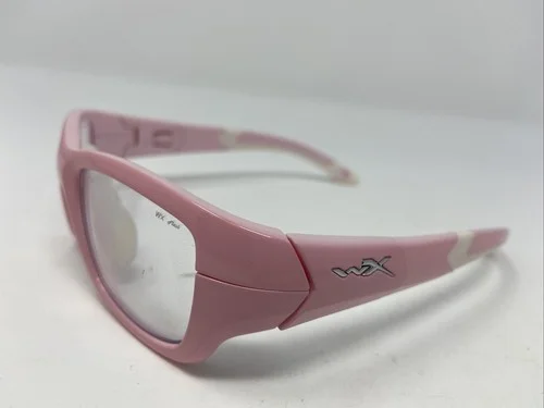 WX EYEGLASSES FRAME FLASH 1412 CAIWAN 48-17-125 PINK FULL RIM KF30 2