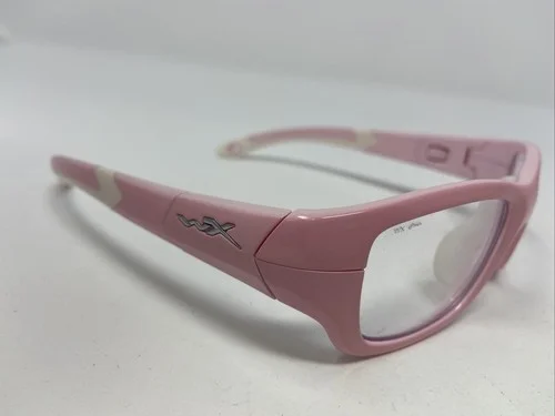 WX EYEGLASSES FRAME FLASH 1412 CAIWAN 48-17-125 PINK FULL RIM KF30 4